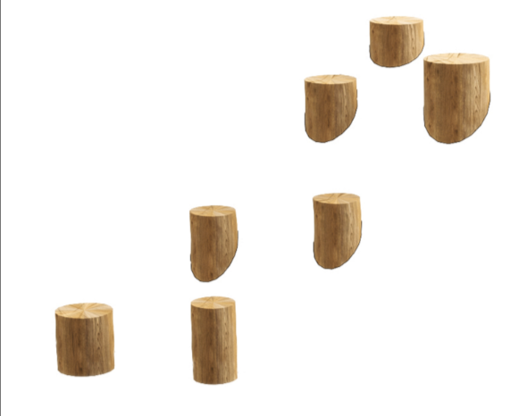 Пенек на склон